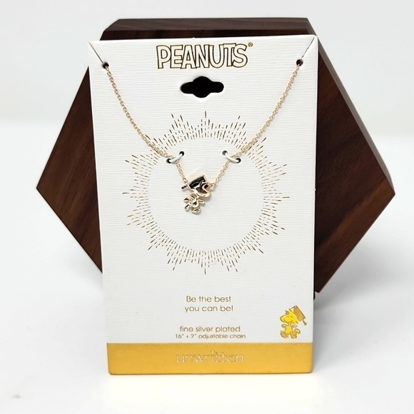 Unwritten Silver Plated "Woodstock" Graduation Pendant Necklace 16" - Picture 2 of 4